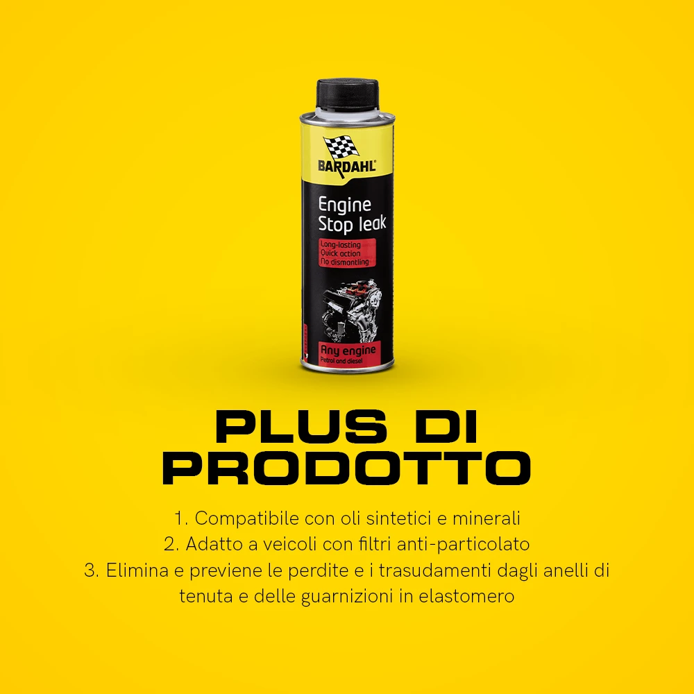 engine stop leak olio motore plus prodotto additivi maroil bardahl italia engine stop leak olio motore plus prodotto additivi maroil bardahl italia